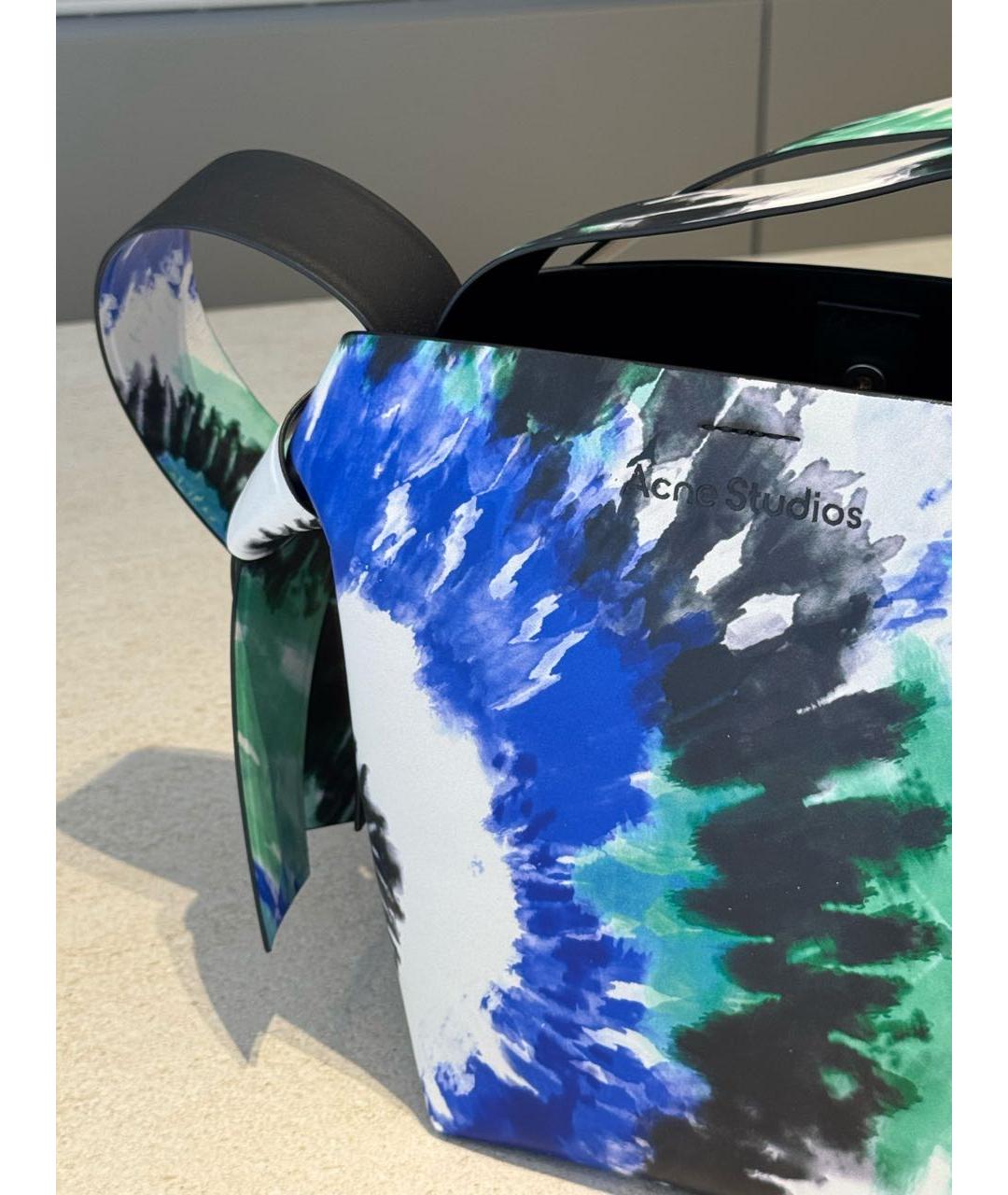 ACNE STUDIOS Мульти кожаная сумка через плечо, фото 7