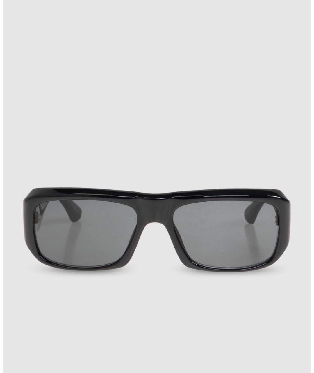 SAINT LAURENT Черные пластиковые солнцезащитные очки, фото 3