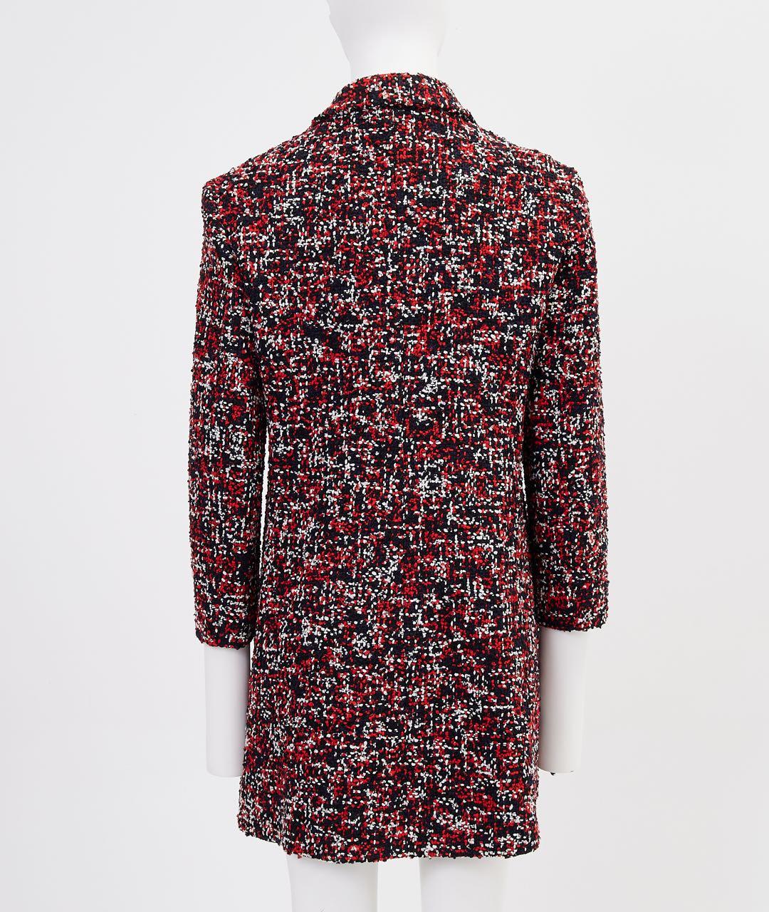 CHRISTIAN DIOR Красное шерстяное повседневное платье, фото 2