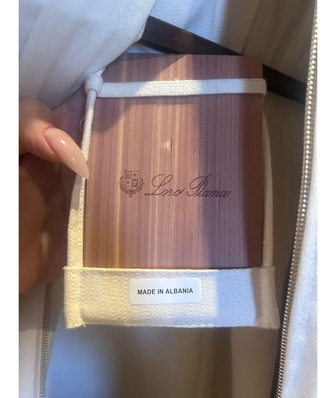 LORO PIANA Бежевая парка, фото 6