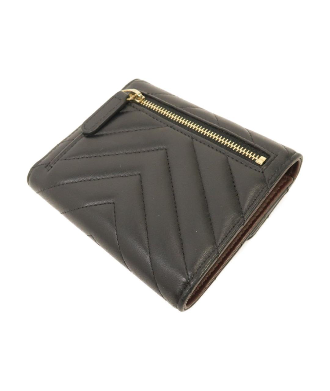 CHANEL Черный кожаный кошелек, фото 3