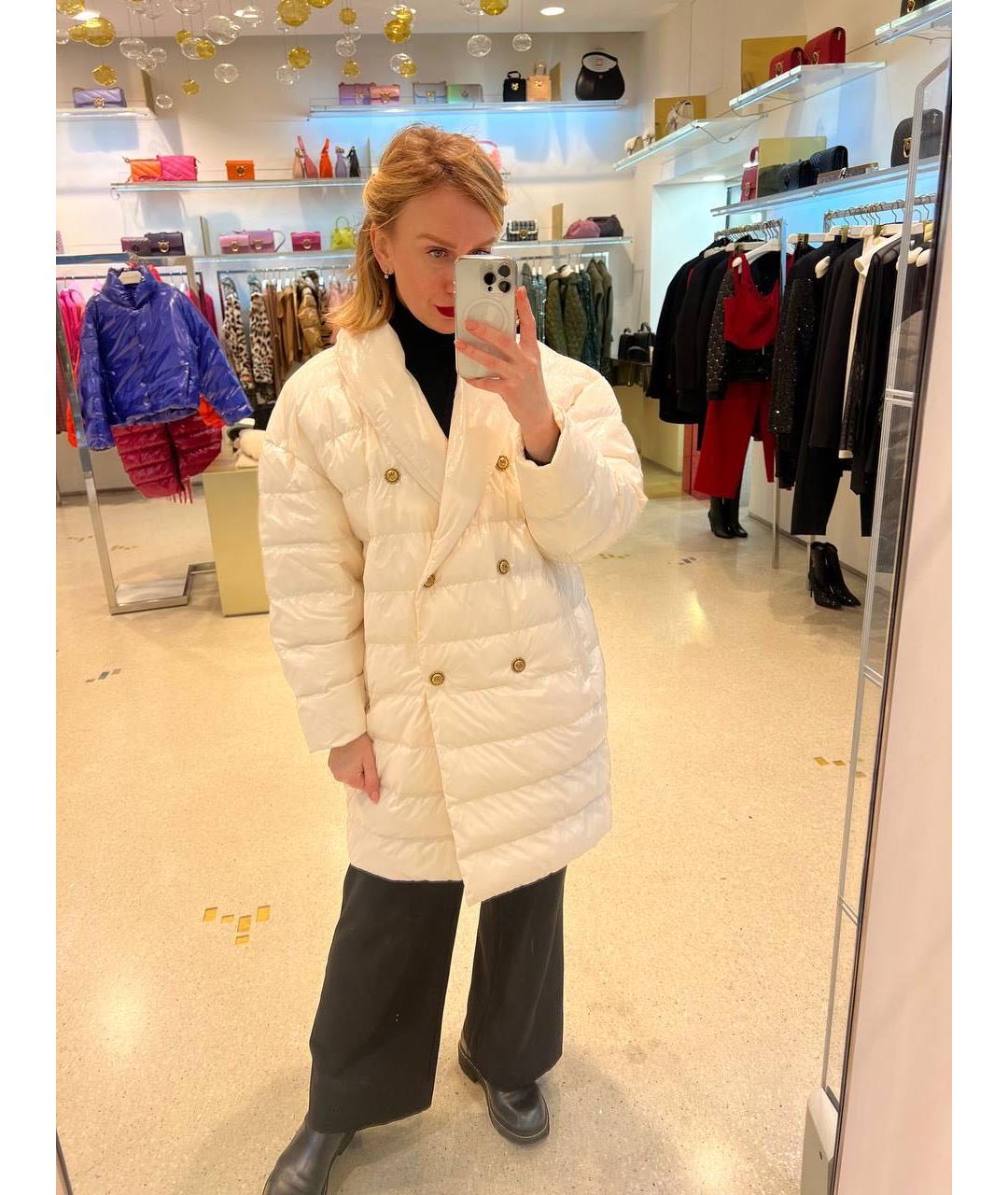 PINKO Бежевый тренч/плащ, фото 8