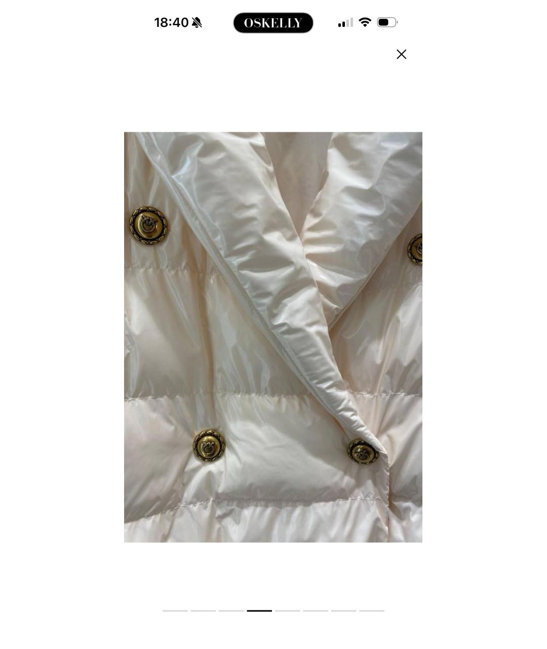 PINKO Бежевый тренч/плащ, фото 4