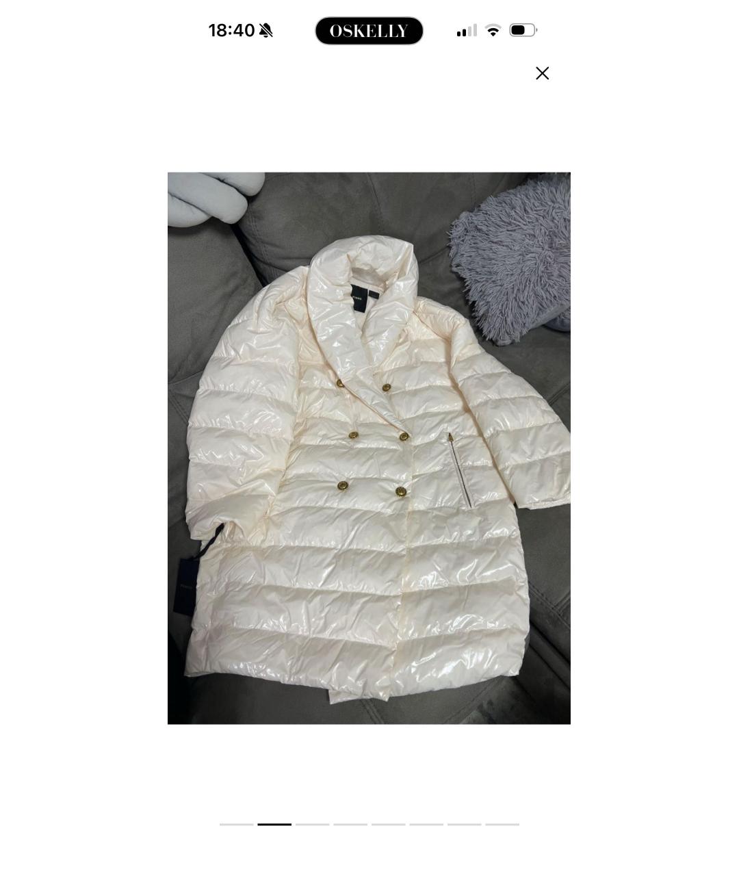 PINKO Бежевый тренч/плащ, фото 3