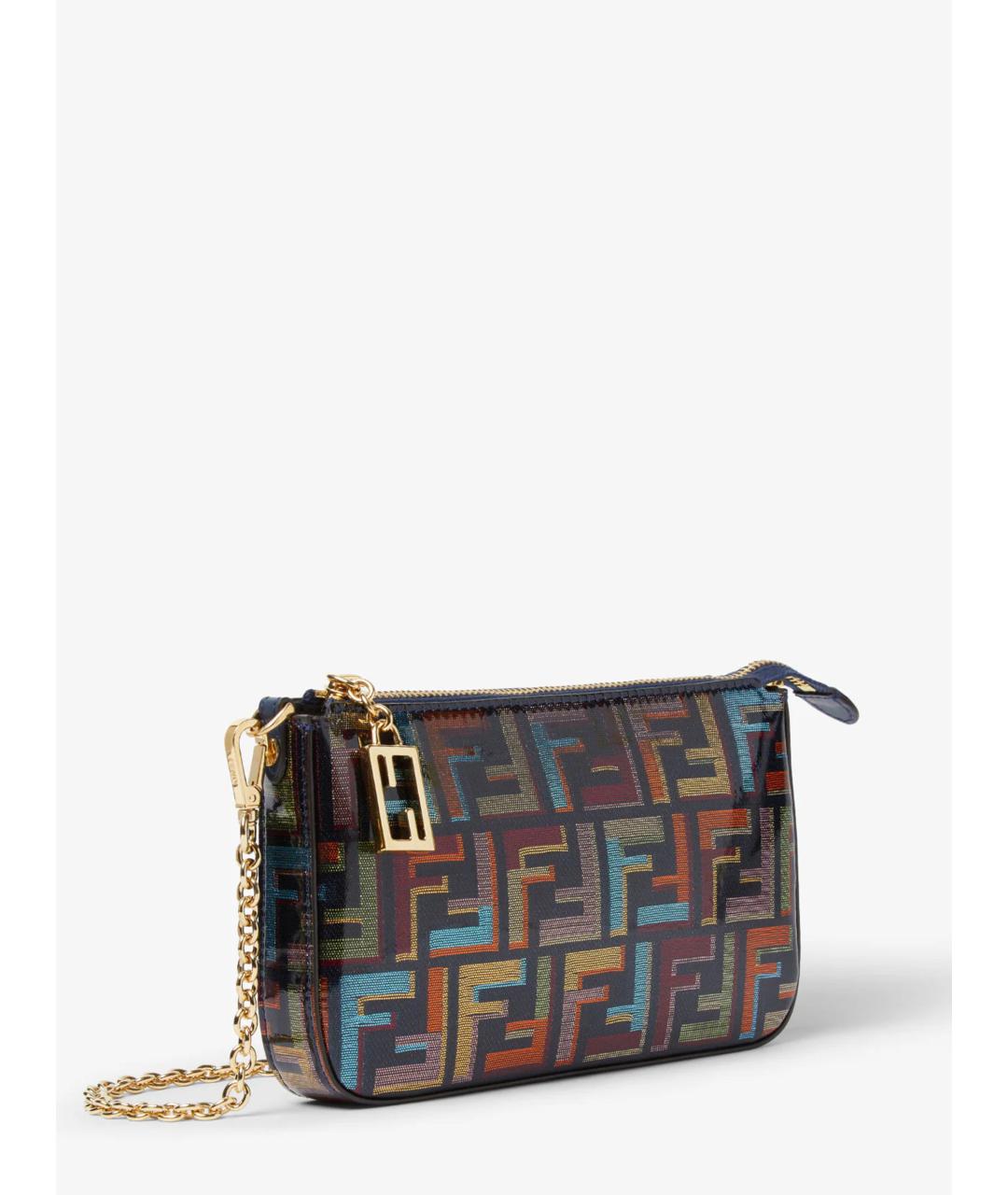 FENDI Мульти тканевая сумка через плечо, фото 4