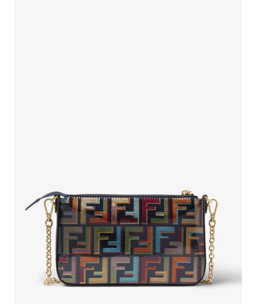 FENDI Мульти тканевая сумка через плечо, фото 3