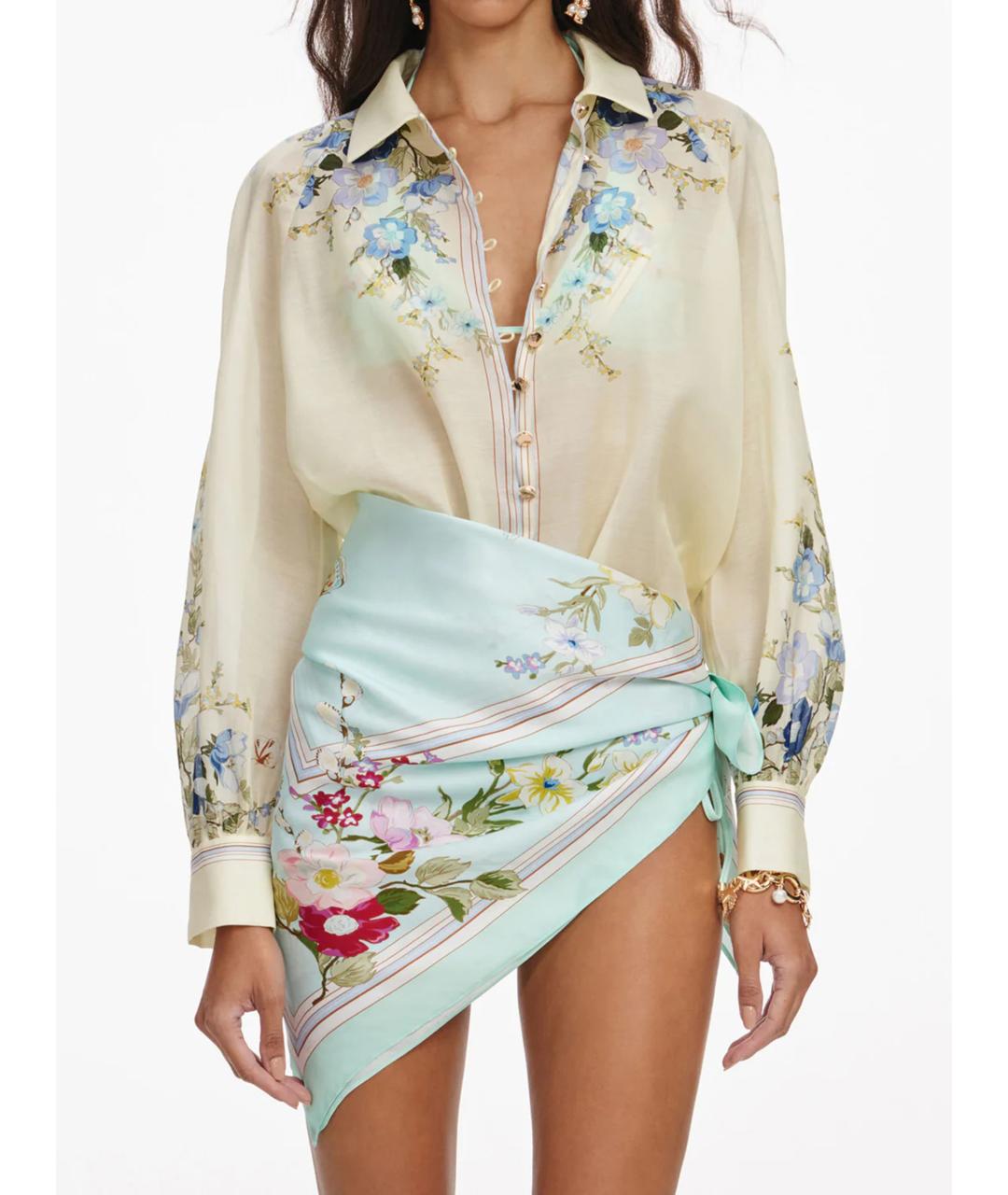 SELF-PORTRAIT Желтая рубашка, фото 4