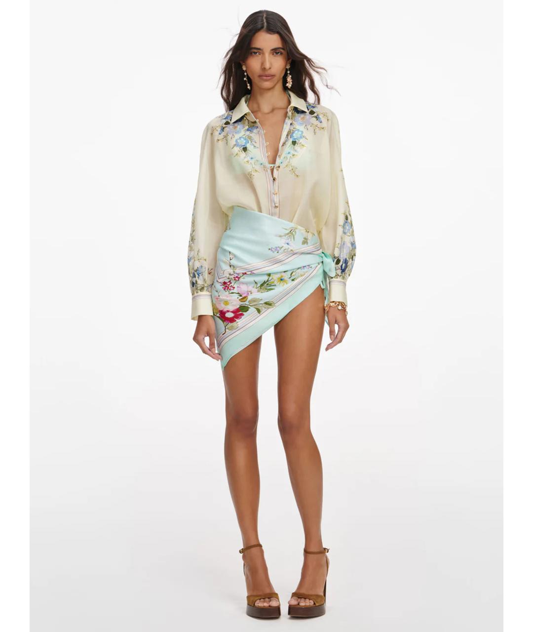 SELF-PORTRAIT Желтая рубашка, фото 8