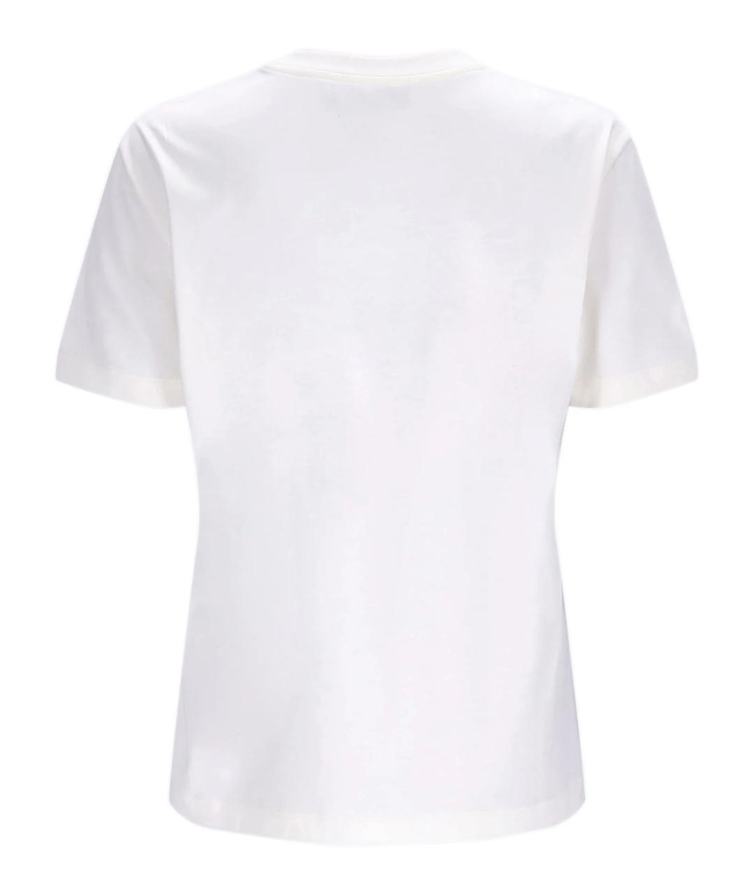 FENDI Белая хлопковая футболка, фото 2