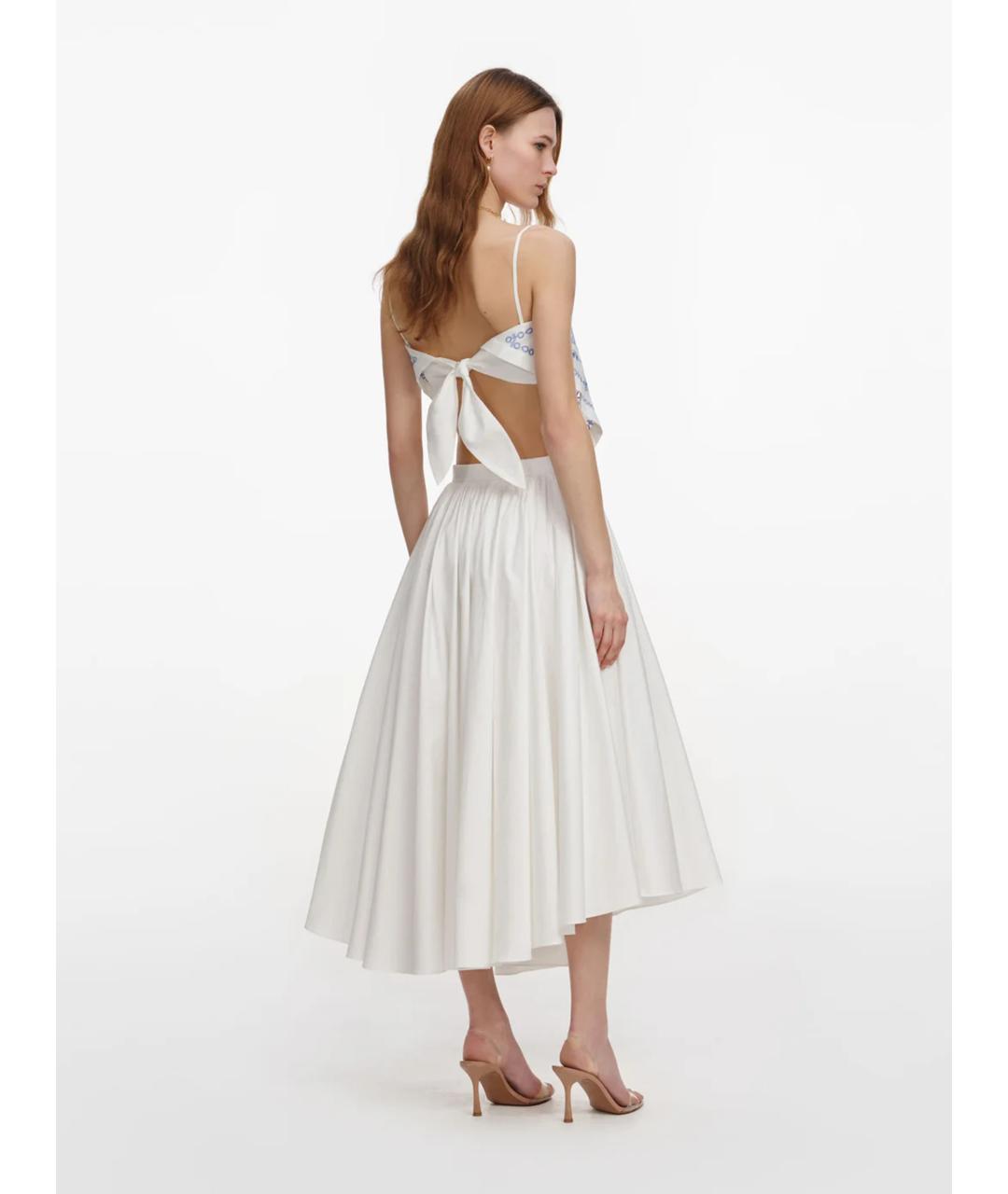 SELF-PORTRAIT Мульти льняная майка, фото 4