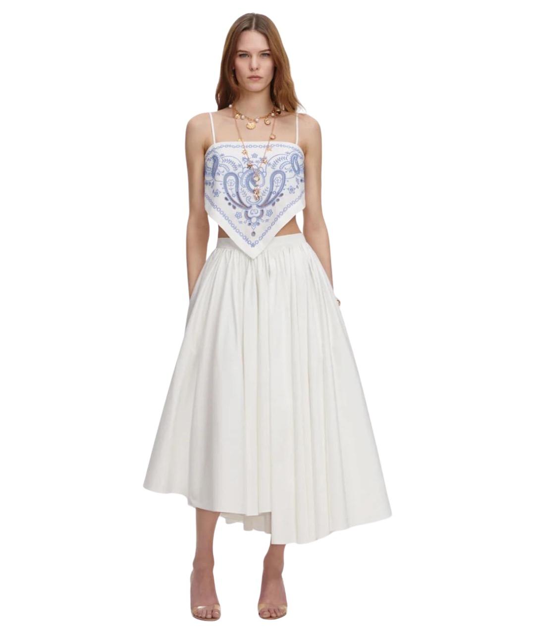 SELF-PORTRAIT Мульти льняная майка, фото 2