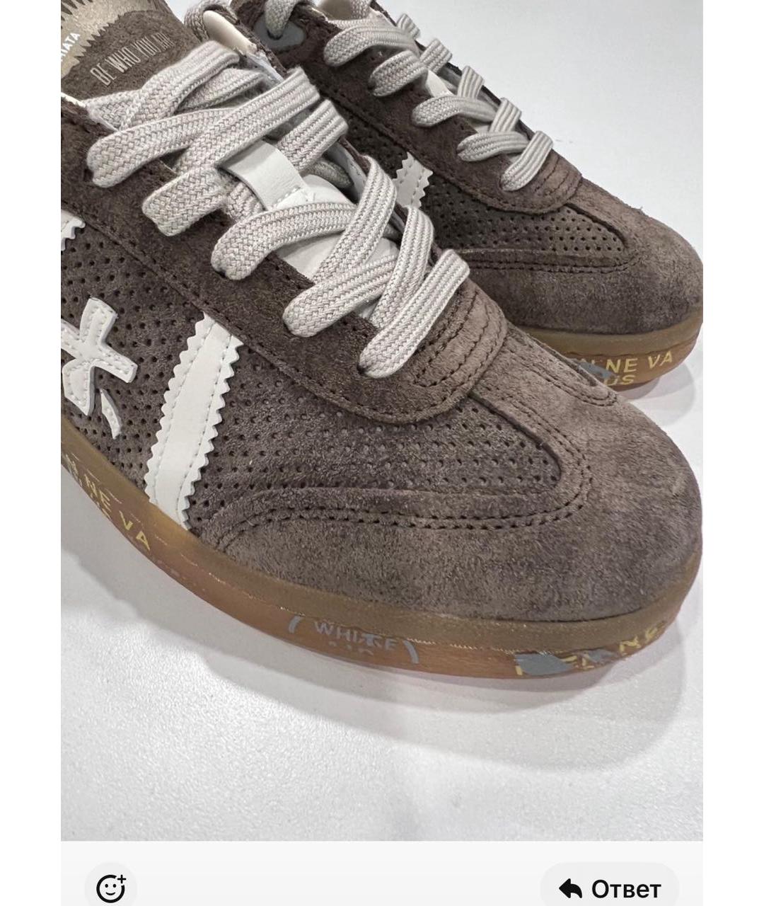 PREMIATA Кожаные кеды, фото 4