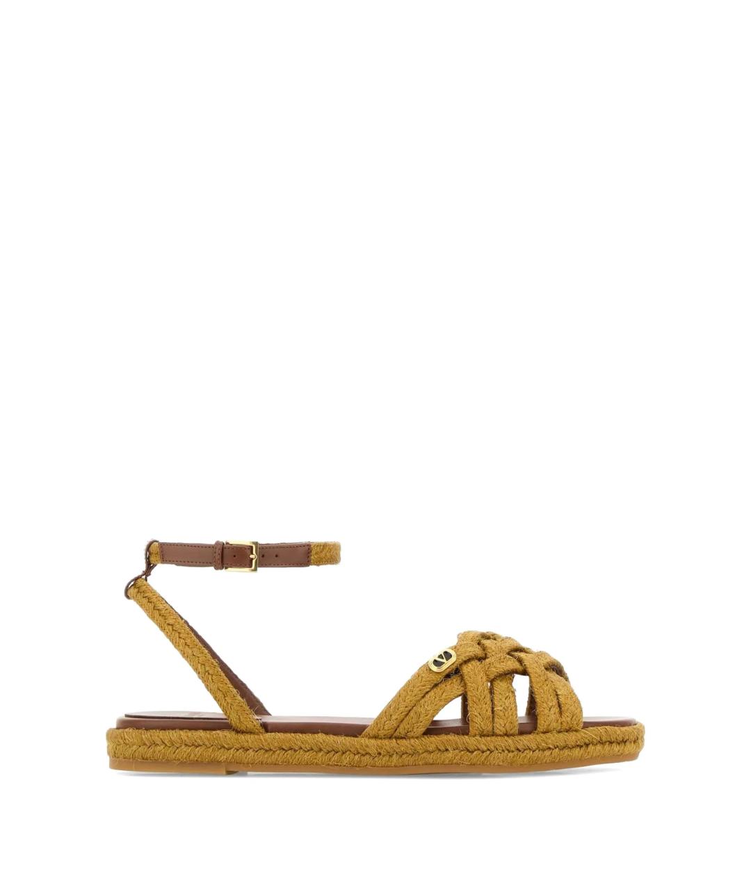 VALENTINO Бежевые босоножки, фото 1