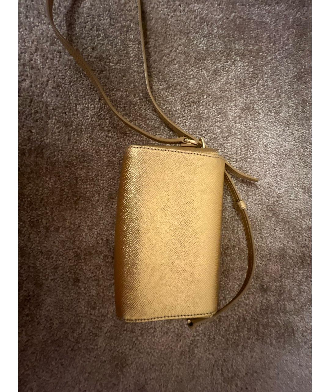 DOLCE&GABBANA Золотая сумка, фото 2