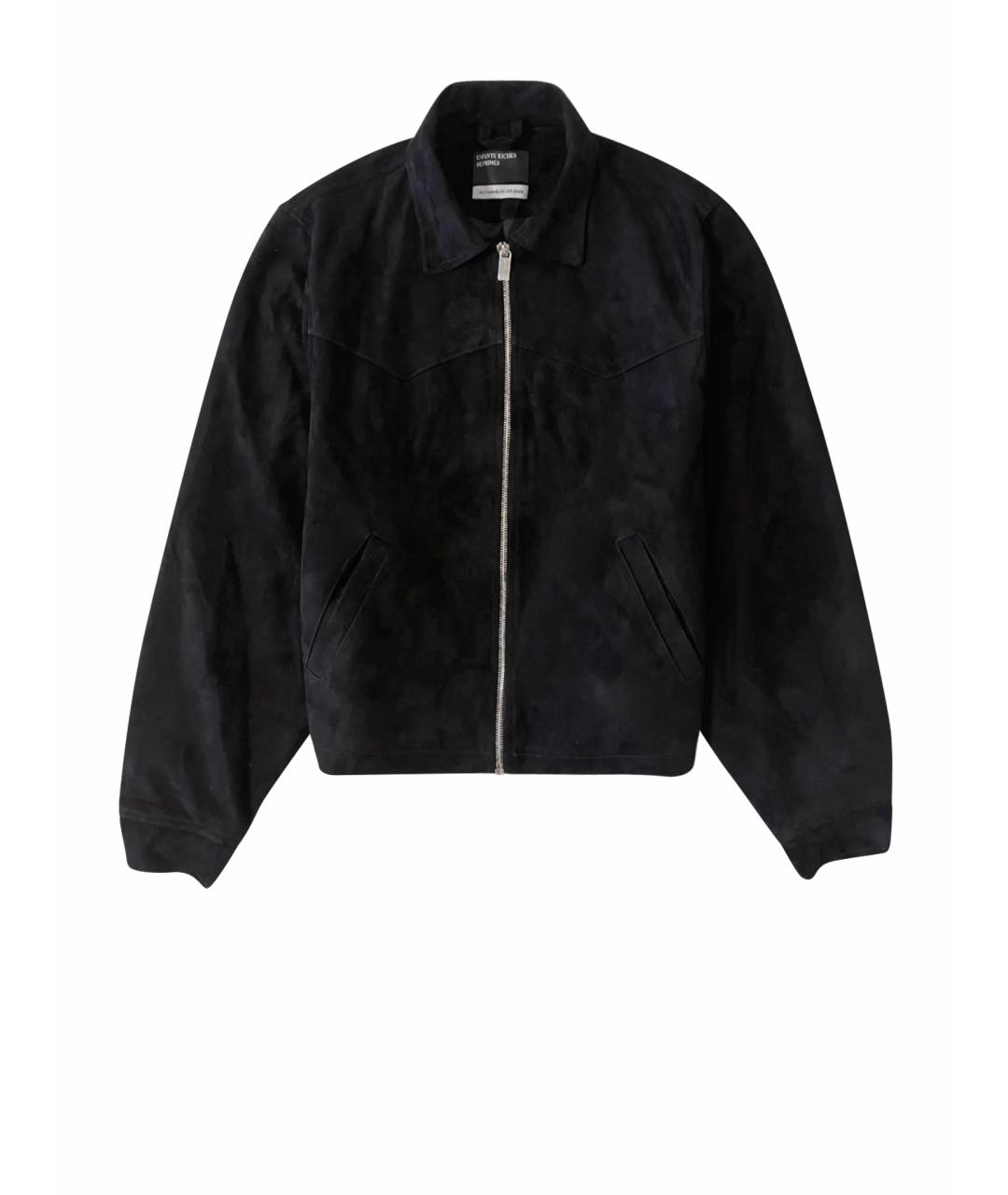 Enfants Riches Déprimés Черная замшевая куртка, фото 1