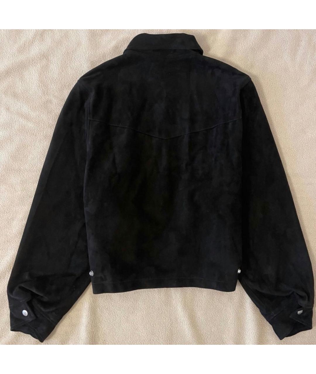 Enfants Riches Déprimés Черная замшевая куртка, фото 2