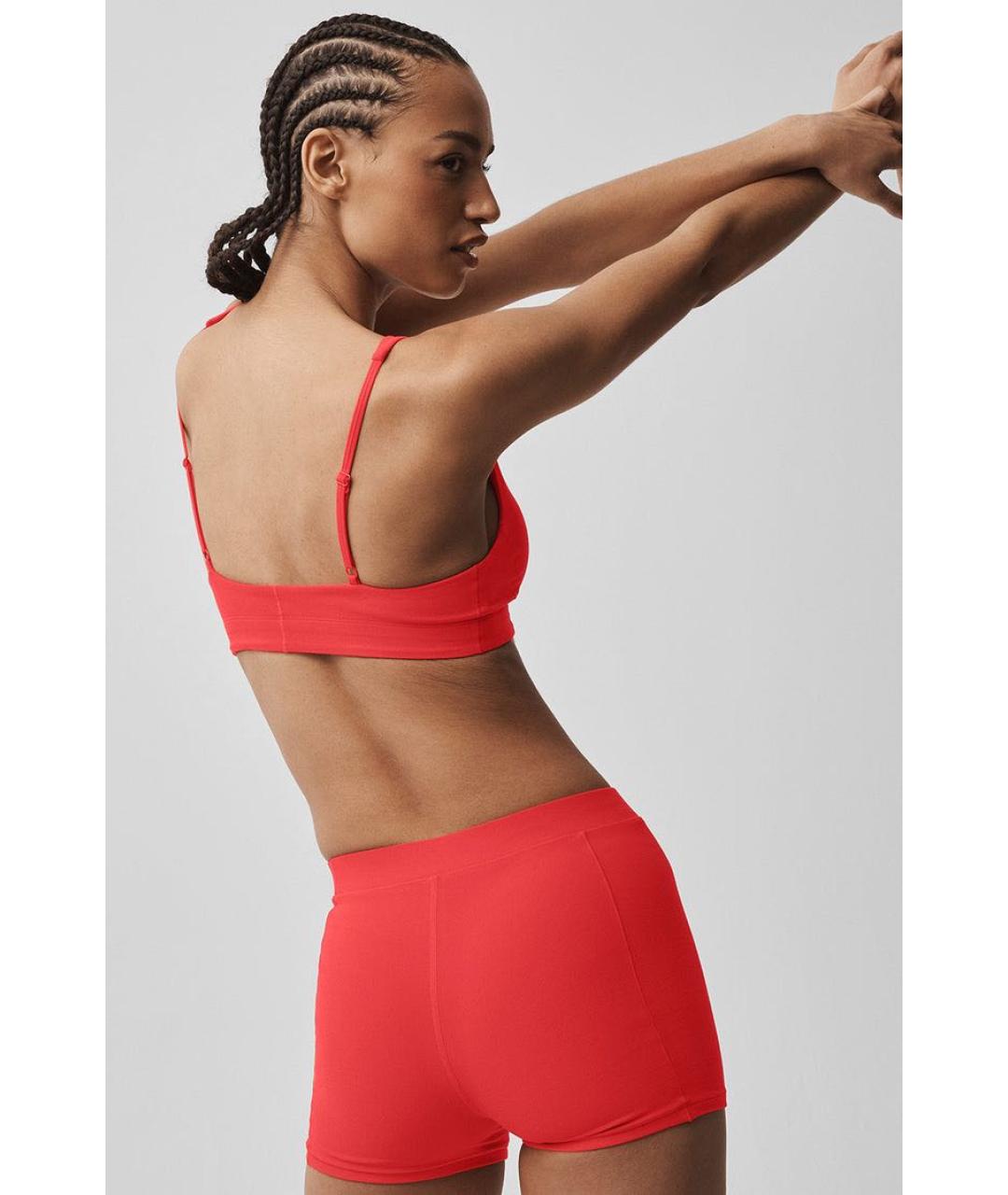 ALO YOGA Красный полиэстеровый спортивные костюмы, фото 7