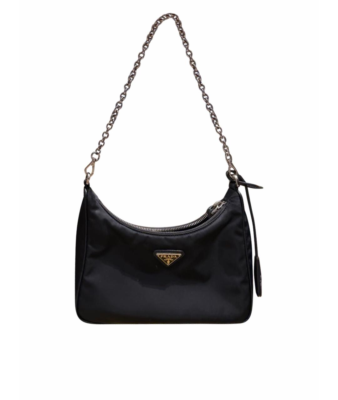 PRADA Черная сумка через плечо, фото 1