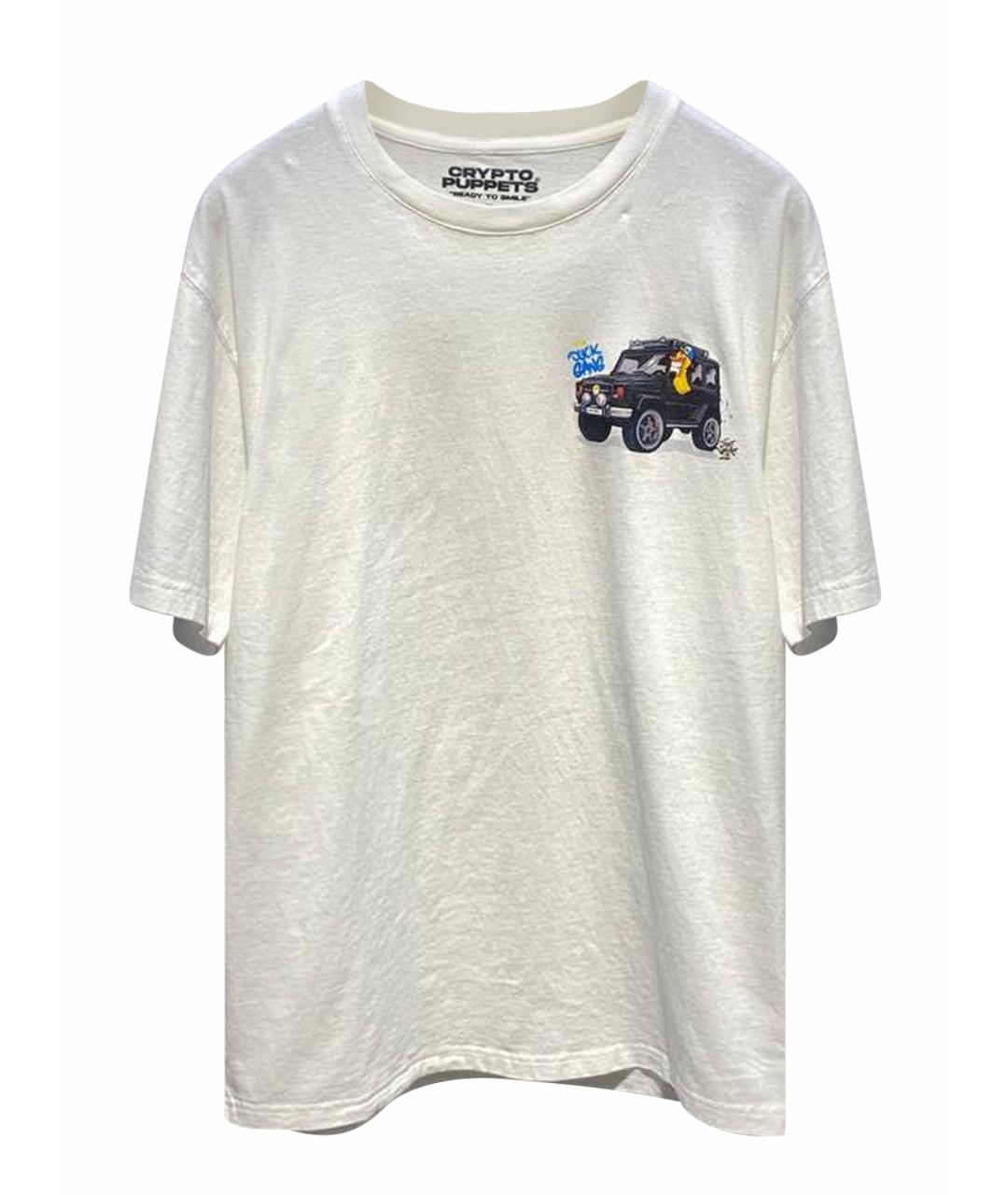 MC2 SAINT BARTH Белая хлопковая футболка, фото 1