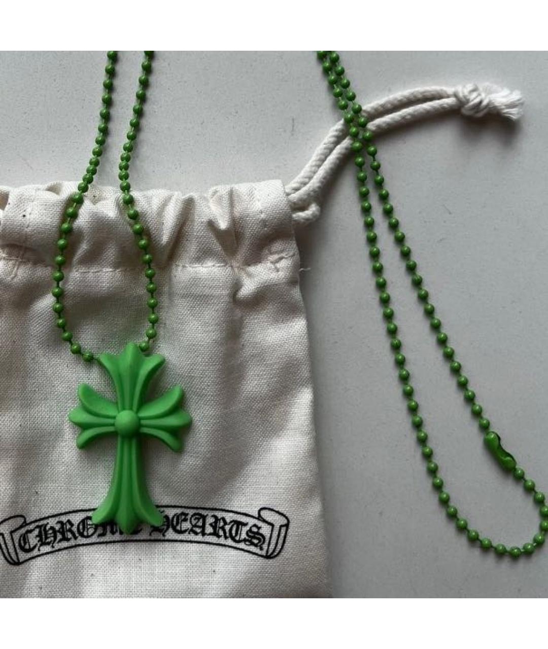 CHROME HEARTS Зеленые колье, фото 4