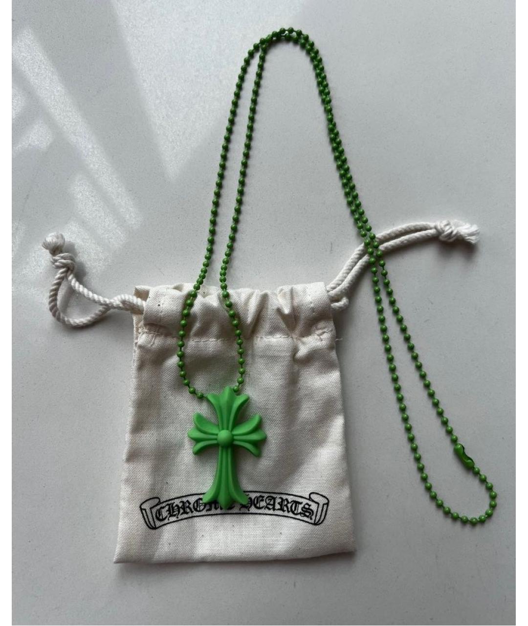 CHROME HEARTS Зеленые колье, фото 5