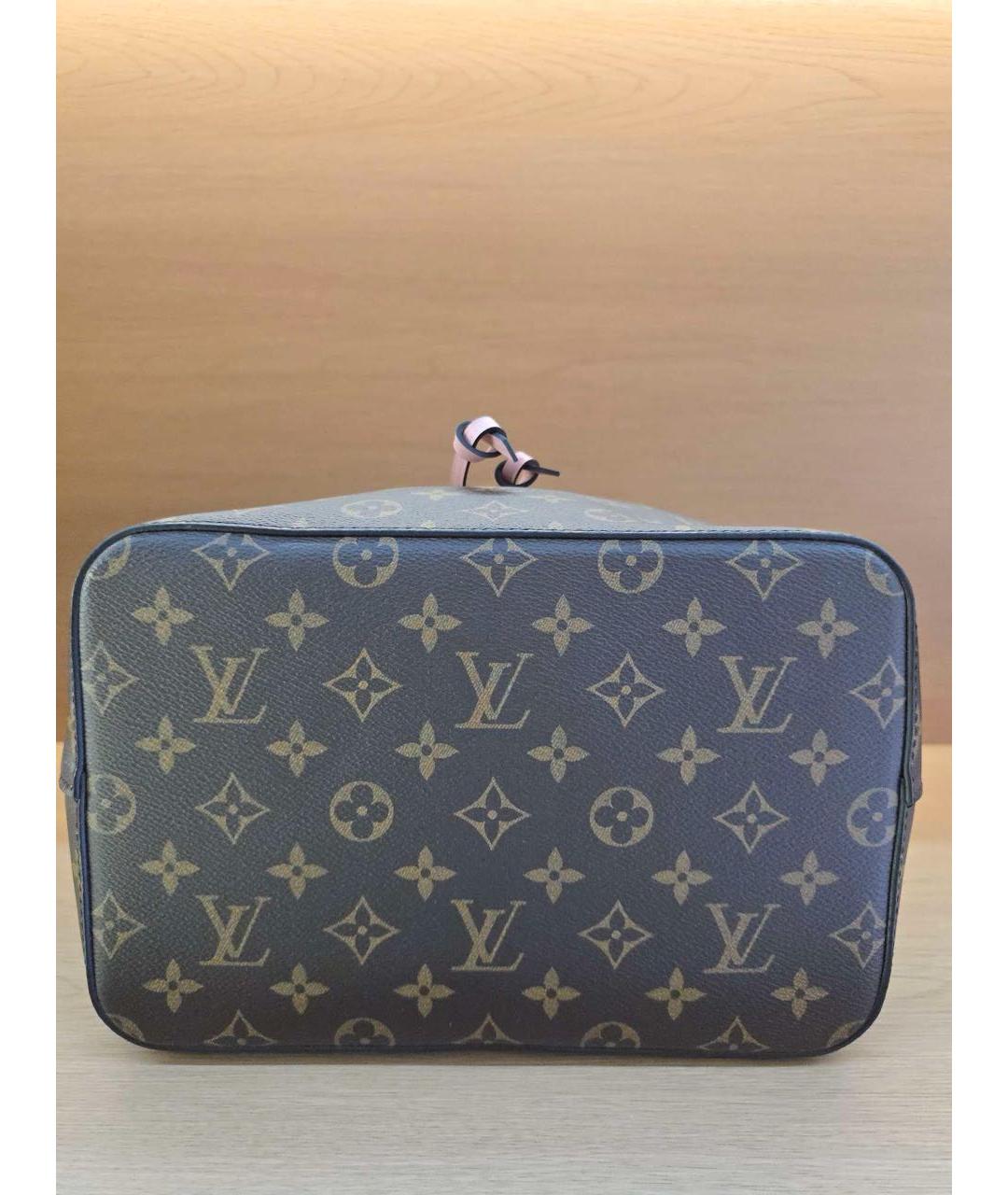 LOUIS VUITTON Коричневая сумка с короткими ручками, фото 6