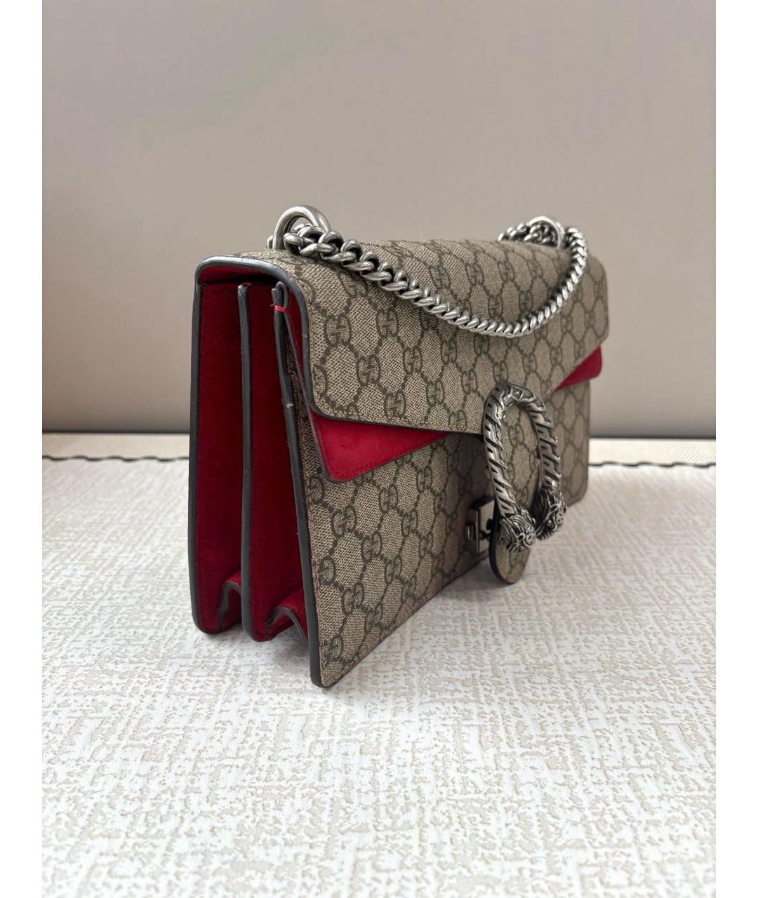 GUCCI Бежевая сумка через плечо, фото 6