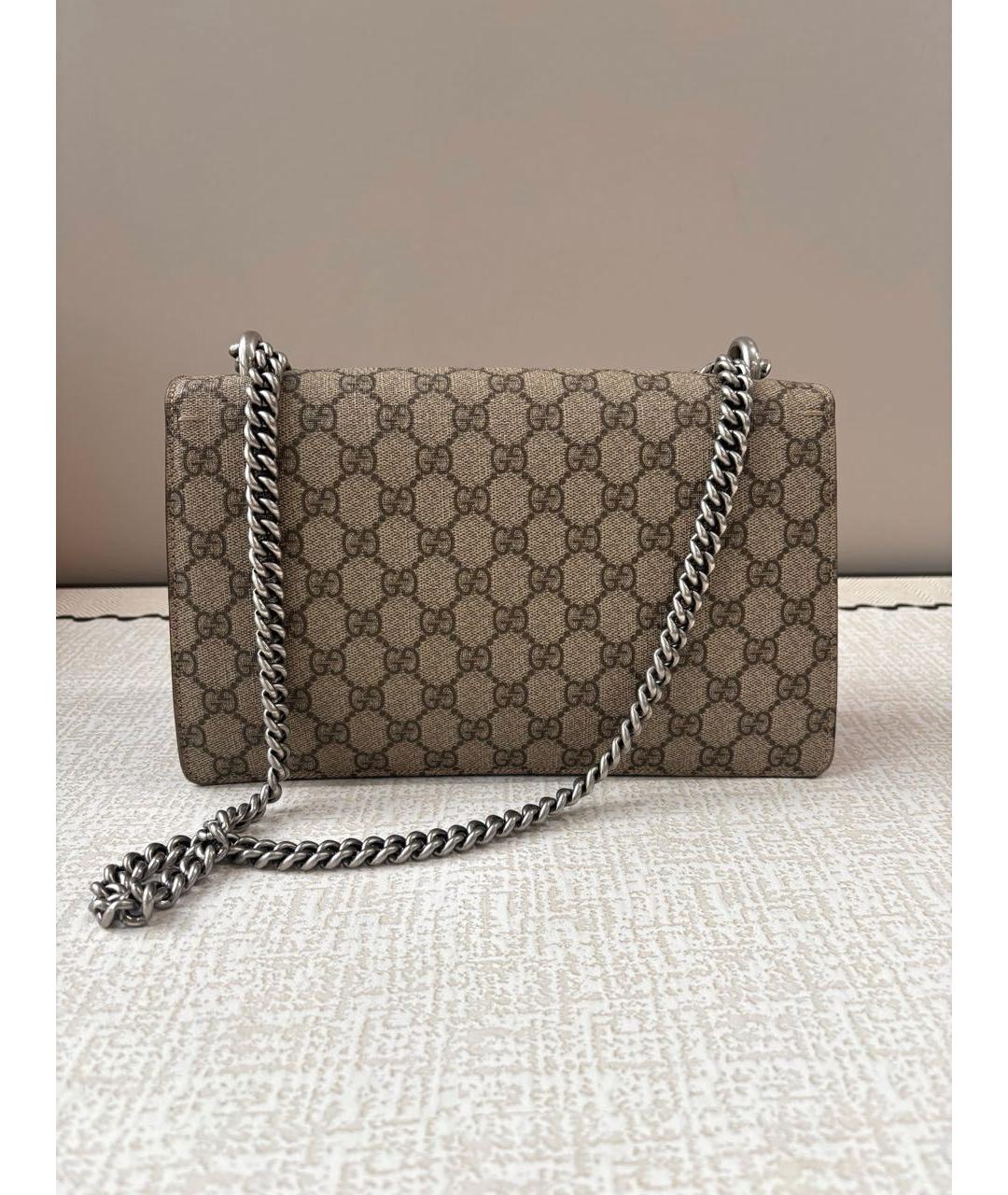 GUCCI Бежевая сумка через плечо, фото 3