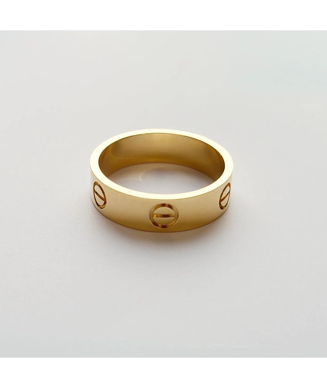 CARTIER Желтое кольцо из желтого золота, фото 5
