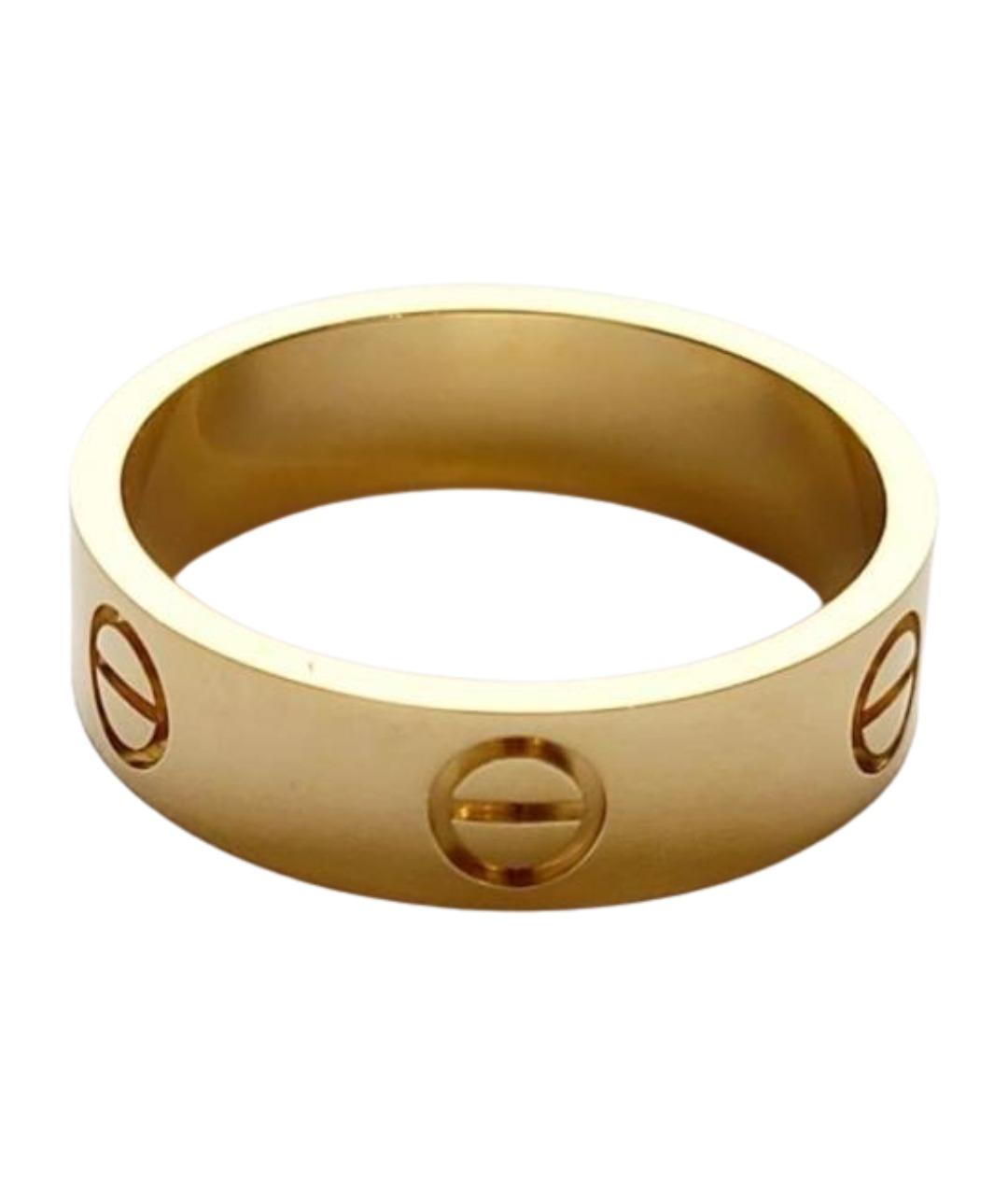 CARTIER Желтое кольцо из желтого золота, фото 1