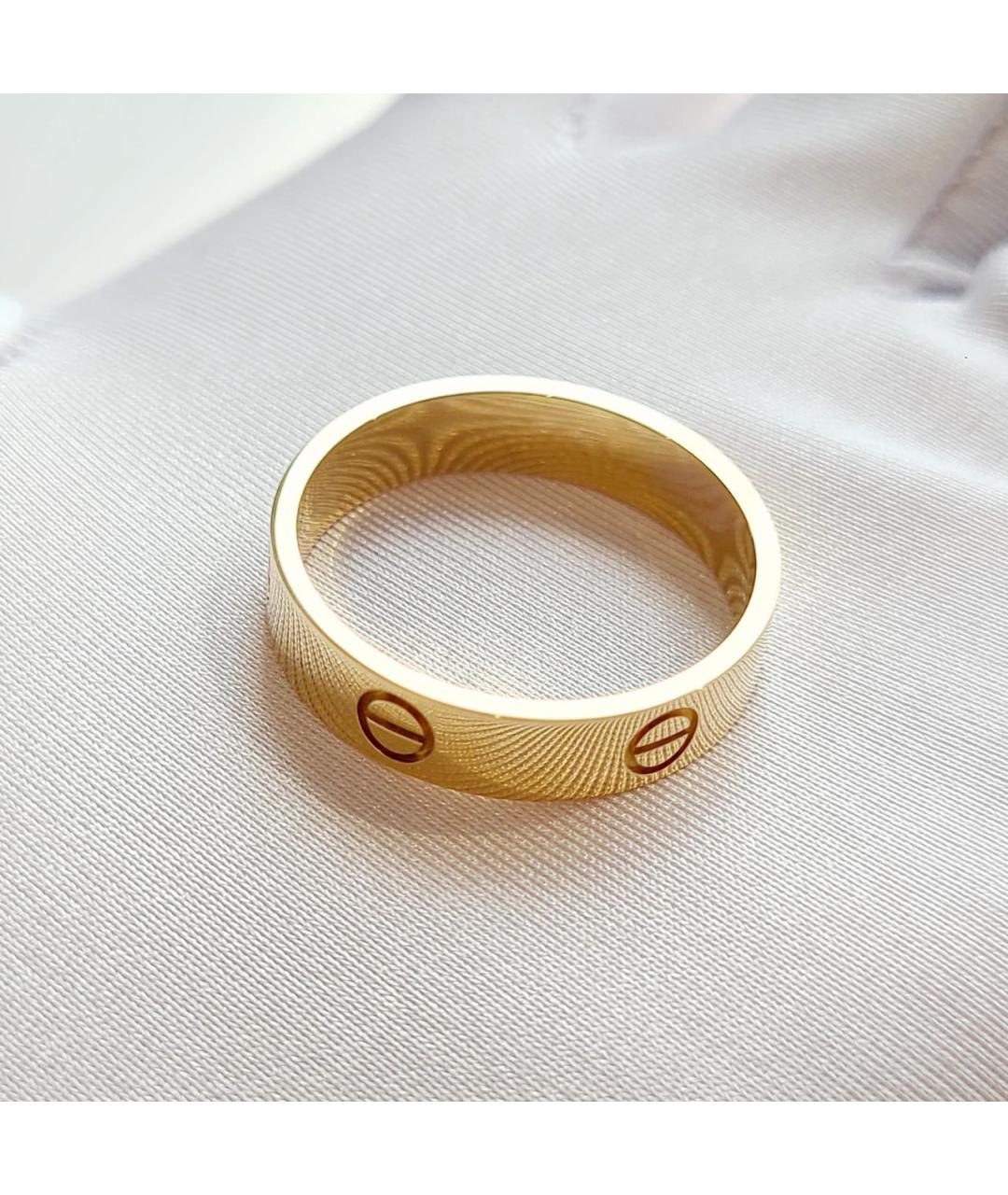 CARTIER Желтое кольцо из желтого золота, фото 3