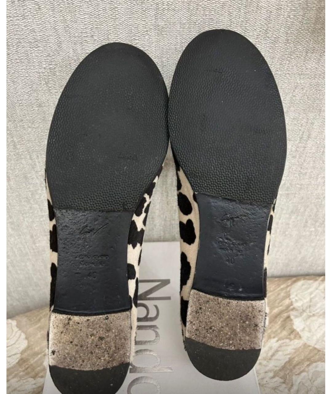 GIUSEPPE ZANOTTI DESIGN Коричневые ботильоны из экзотической кожи, фото 4