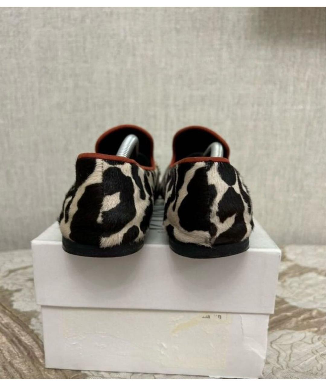 GIUSEPPE ZANOTTI DESIGN Коричневые ботильоны из экзотической кожи, фото 5