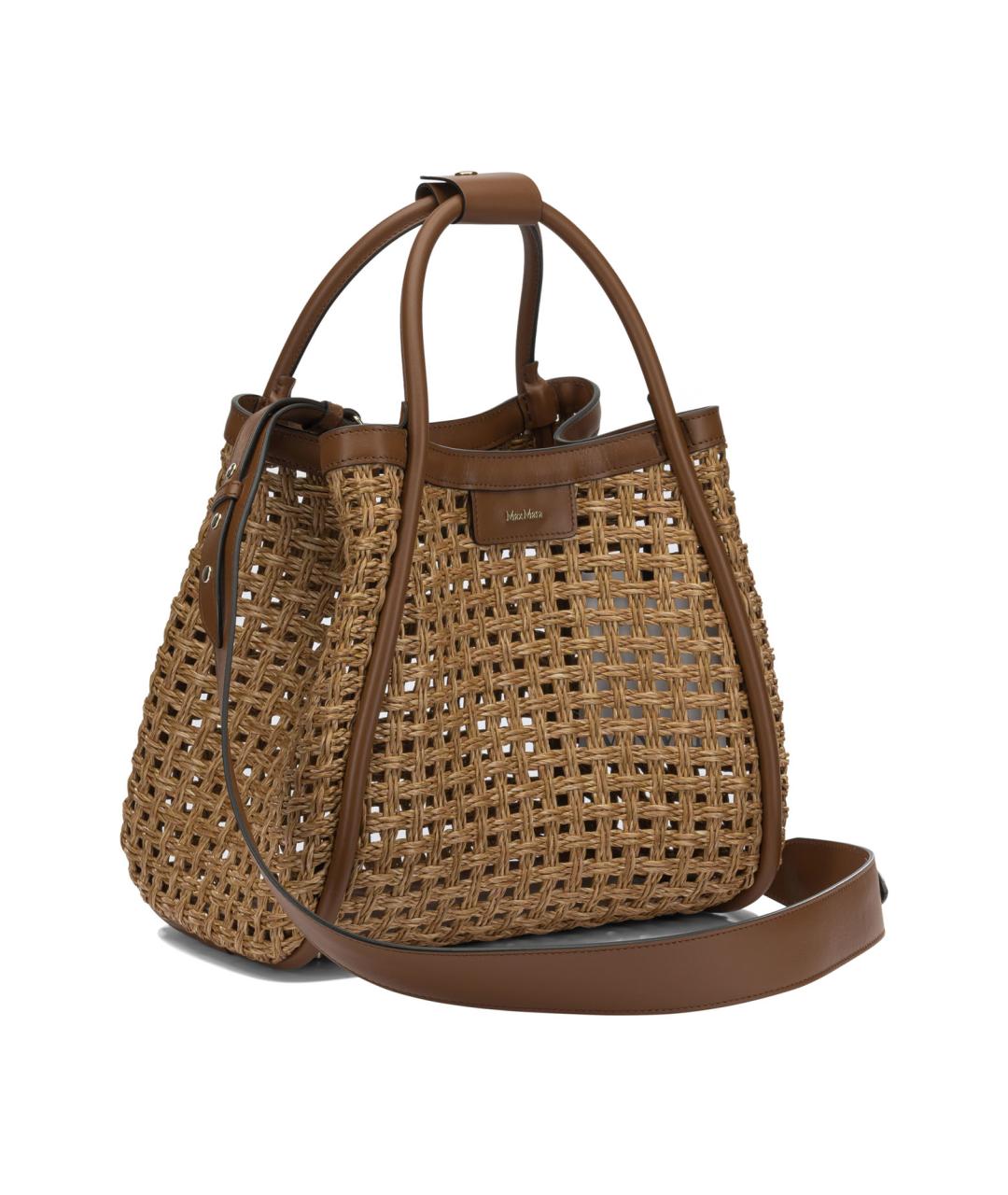 MAX MARA Бежевая сумка с короткими ручками, фото 2