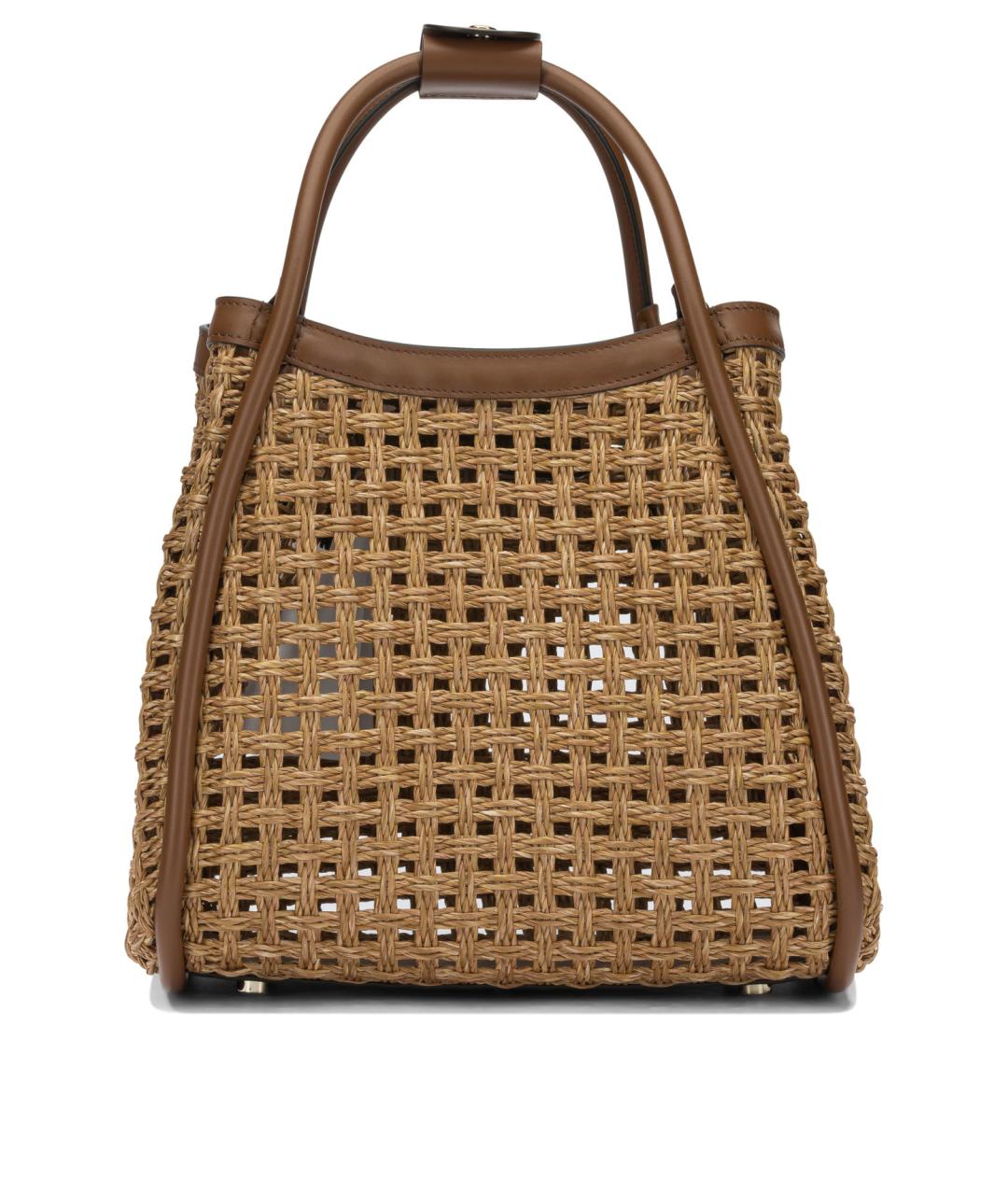 MAX MARA Бежевая сумка с короткими ручками, фото 3