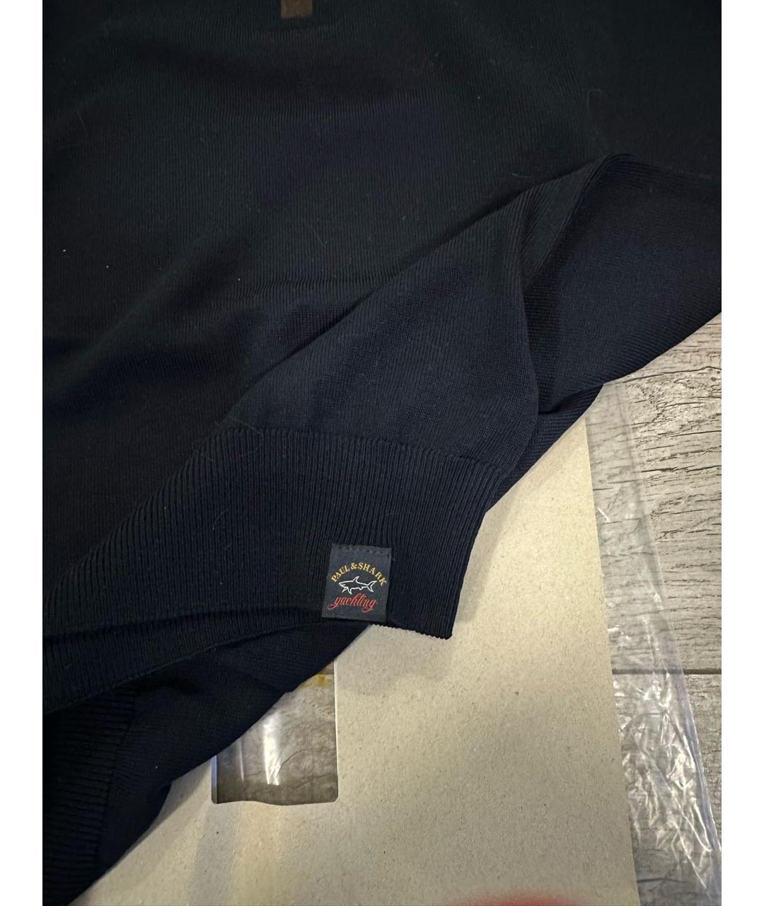 PAUL & SHARK Темно-синий шерстяной джемпер / свитер, фото 5