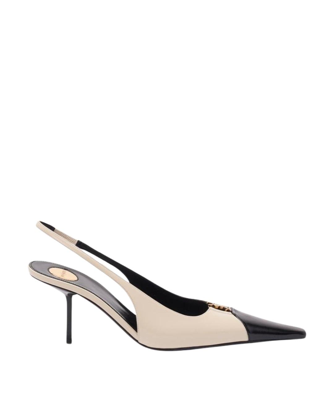 SAINT LAURENT Мульти кожаные туфли, фото 1