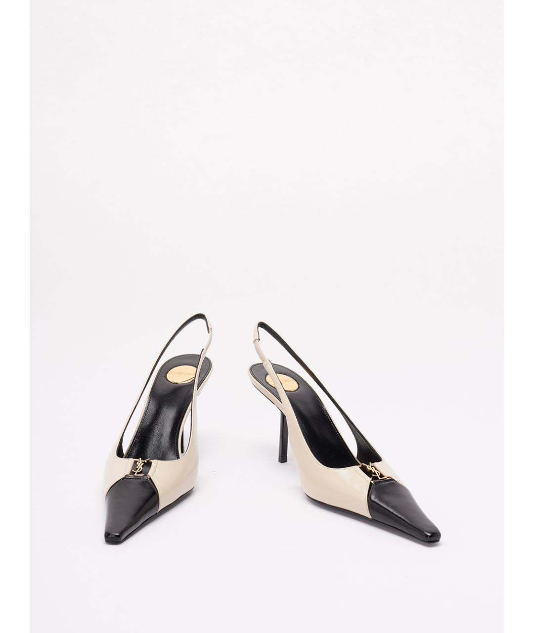SAINT LAURENT Мульти кожаные туфли, фото 2