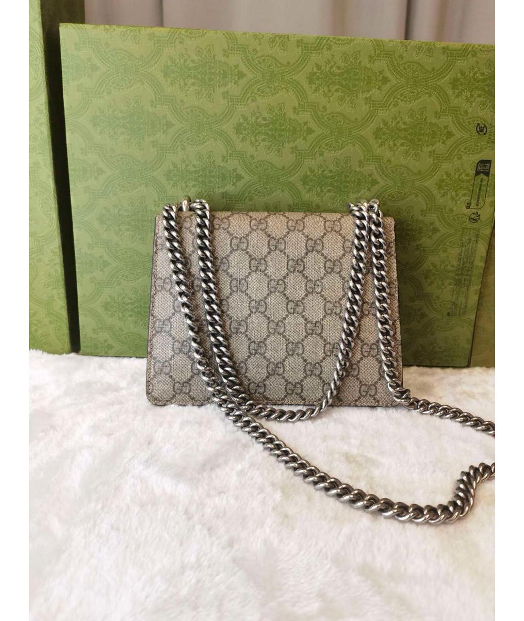 GUCCI Бежевая сумка через плечо, фото 3