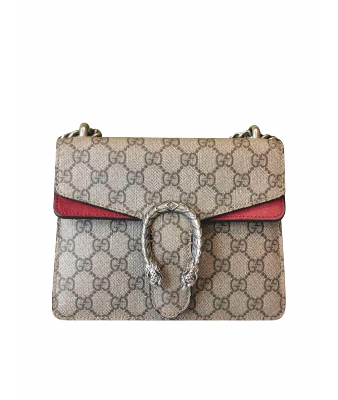 GUCCI Бежевая сумка через плечо, фото 1