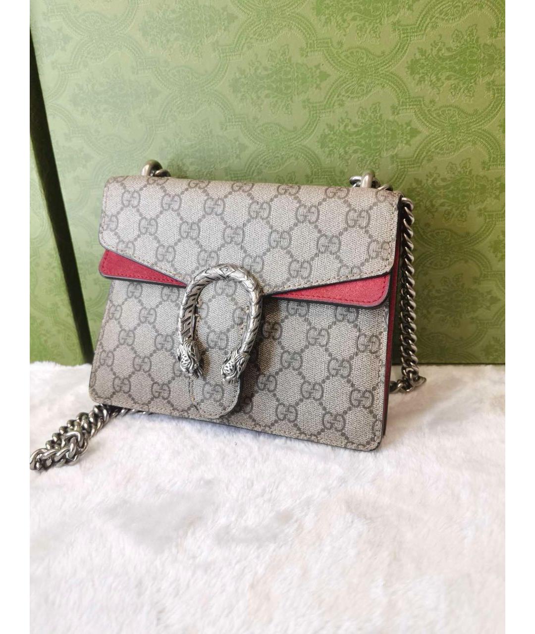 GUCCI Бежевая сумка через плечо, фото 2