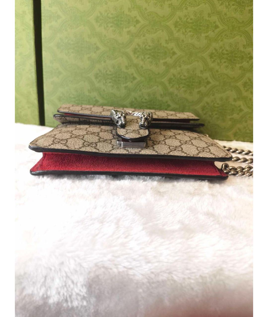 GUCCI Бежевая сумка через плечо, фото 4