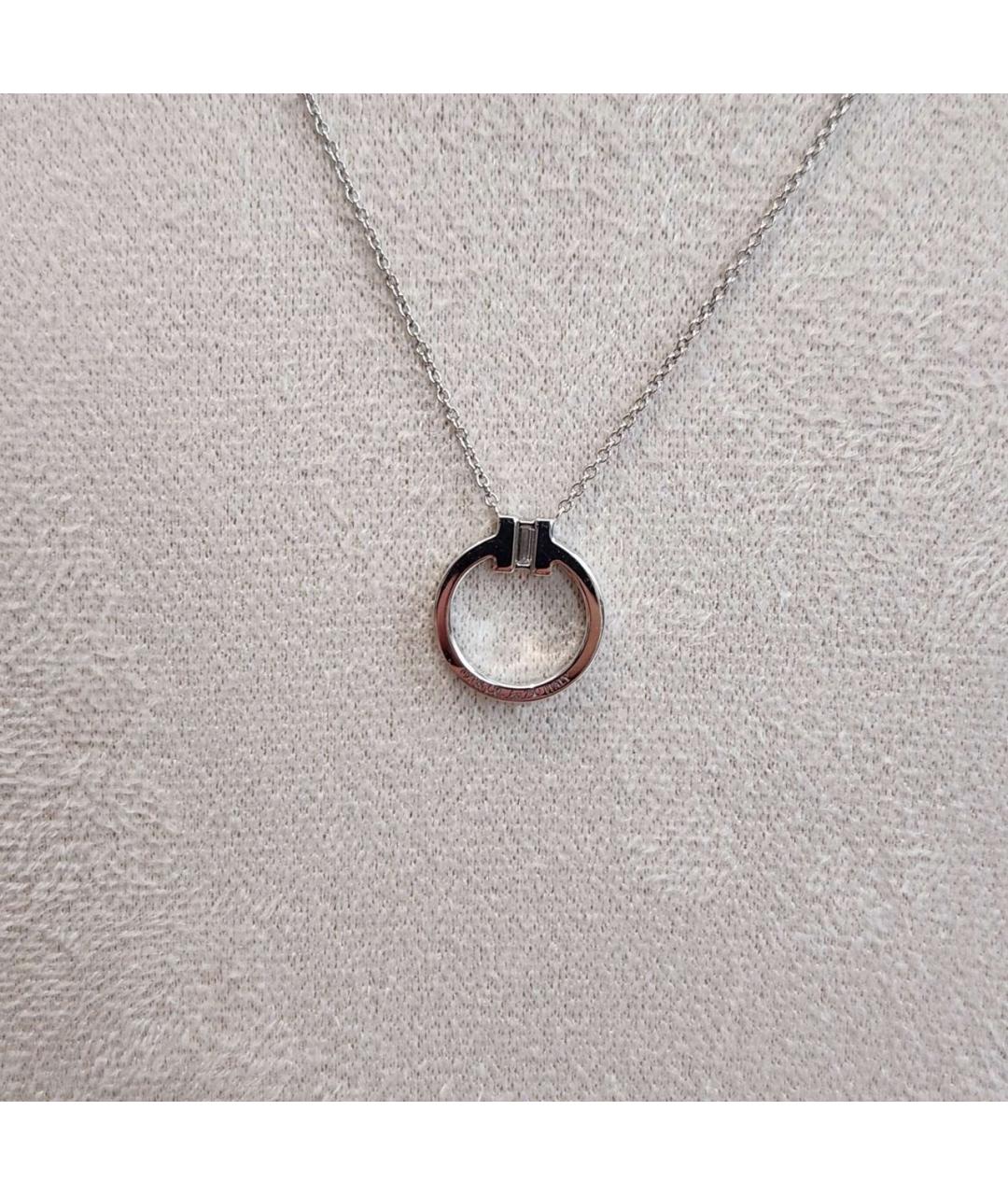TIFFANY&CO Белое колье из белого золота, фото 3