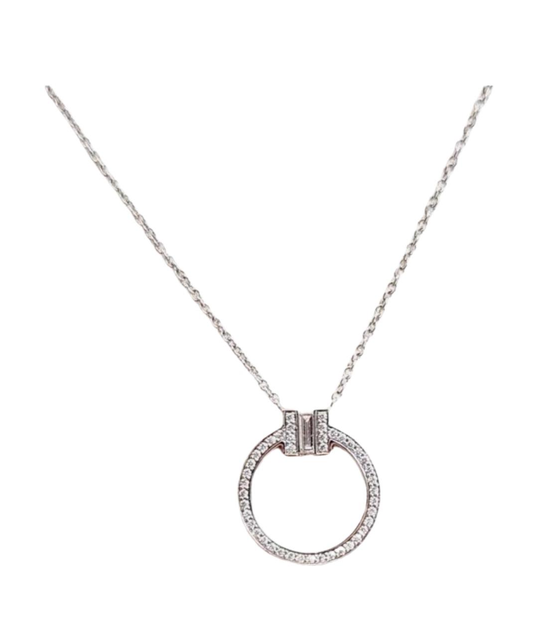 TIFFANY&CO Белое колье из белого золота, фото 1