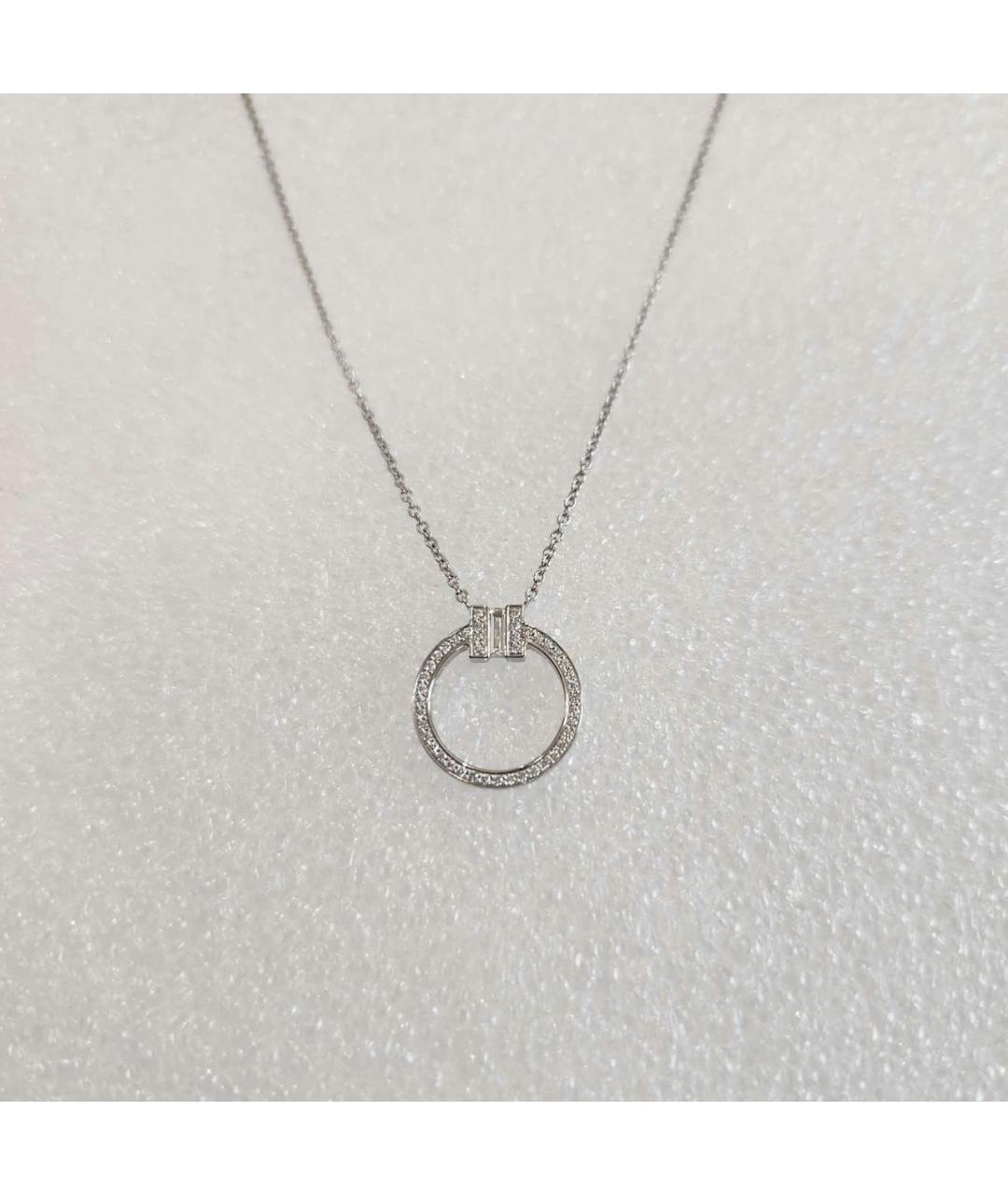 TIFFANY&CO Белое колье из белого золота, фото 2