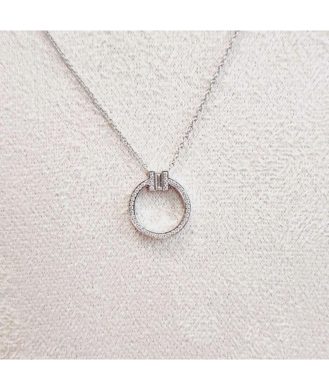 TIFFANY&CO Белое колье из белого золота, фото 6