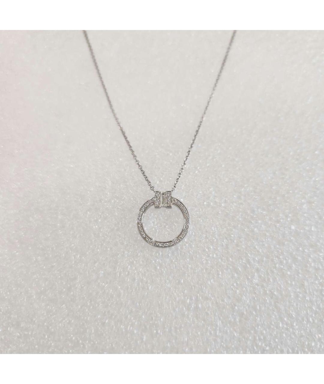TIFFANY&CO Белое колье из белого золота, фото 4