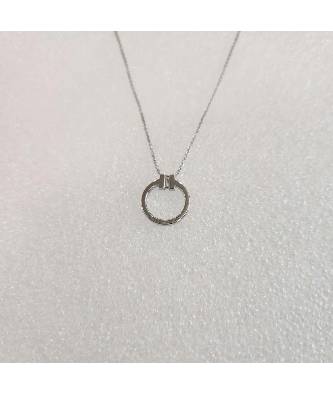 TIFFANY&CO Белое колье из белого золота, фото 5