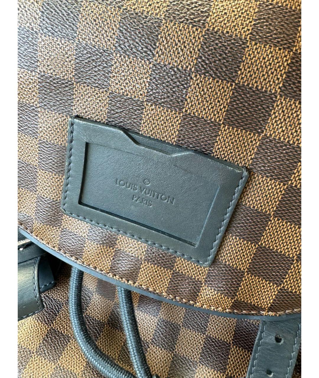 LOUIS VUITTON Коричневый рюкзак, фото 3