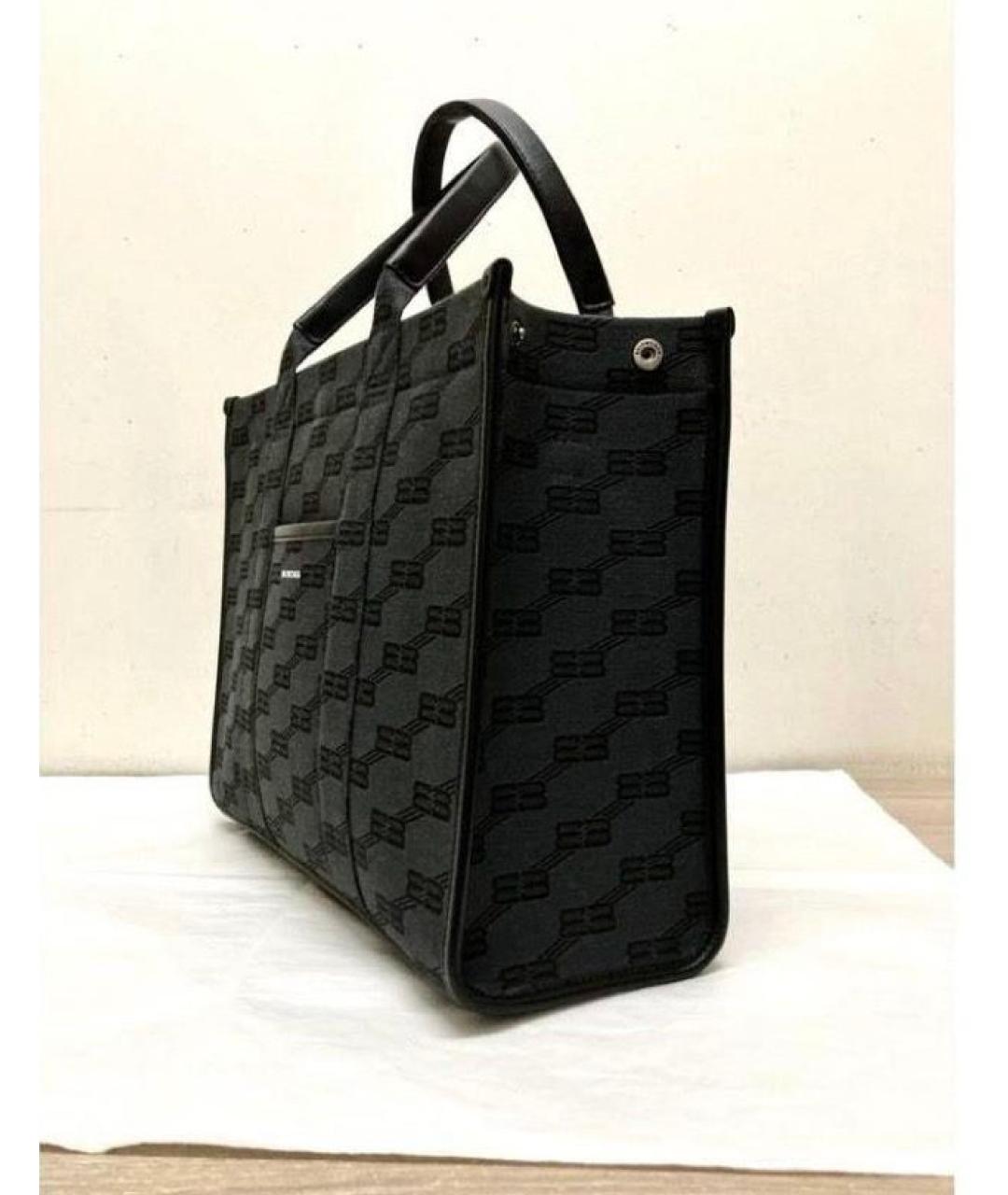 BALENCIAGA Черная сумка тоут, фото 2